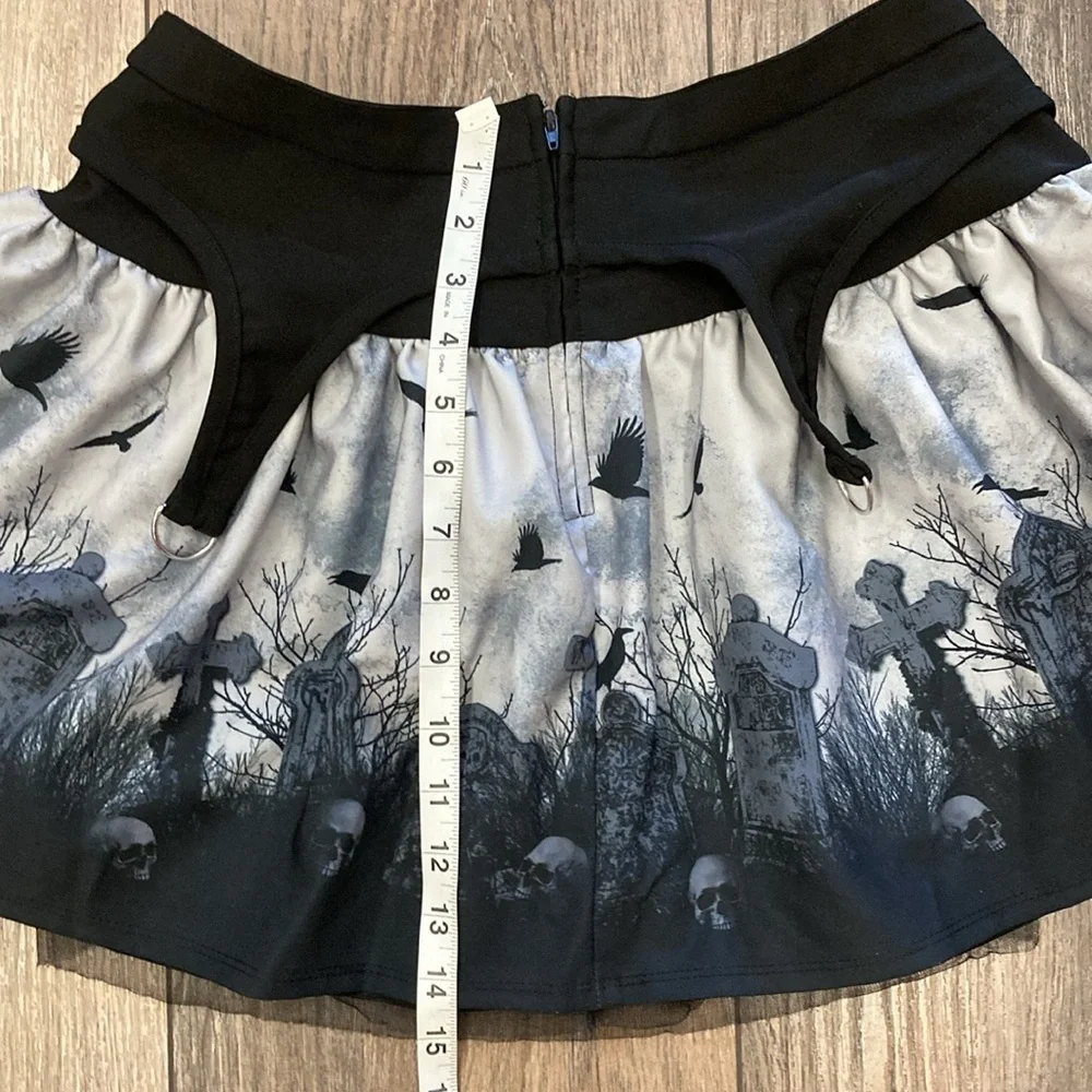 Mini, costume, goth, skirt, casual, grunge, festival, school, Halloween